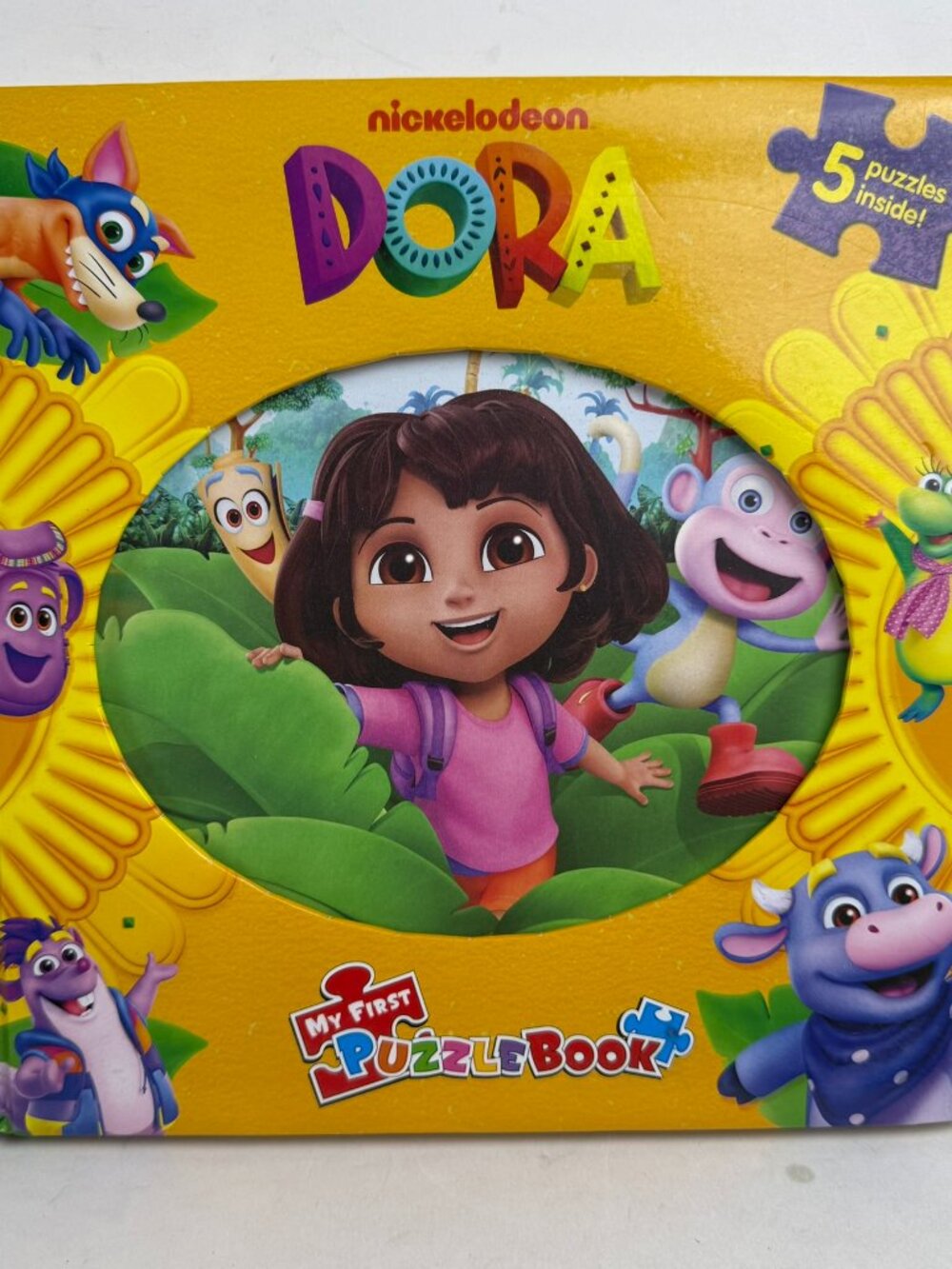 Nickelodeon Dora My First Puzzle Book 5 Puzzles Inside ISBN 9782764371725 Board